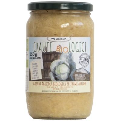 Sauerkraut im Glas (600gr)